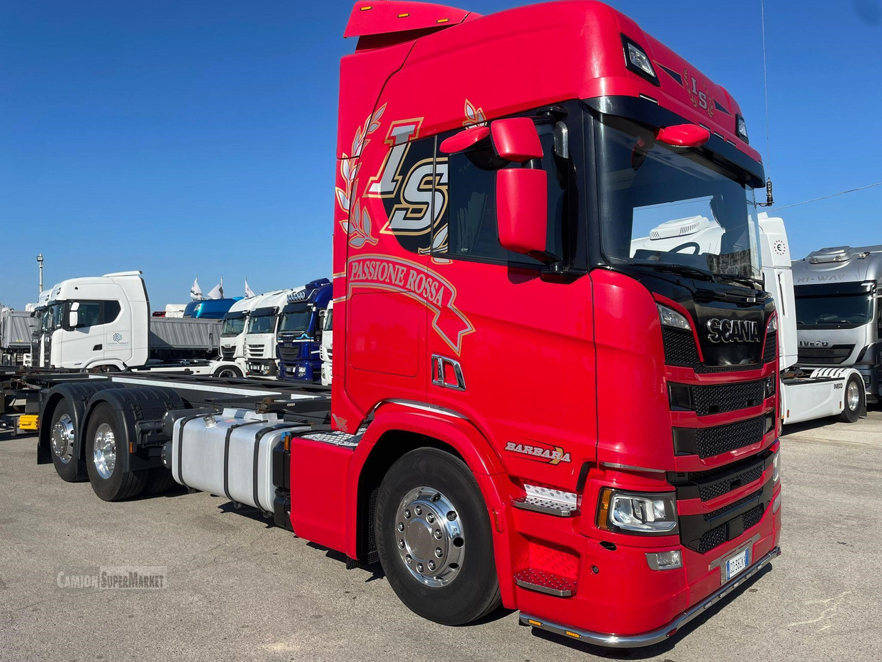 SCANIA R450 - Portacontenedore/ Intercambiable camión: foto 1 SCANIA R450 - Portacontenedore/ Intercambiable camión: foto 1