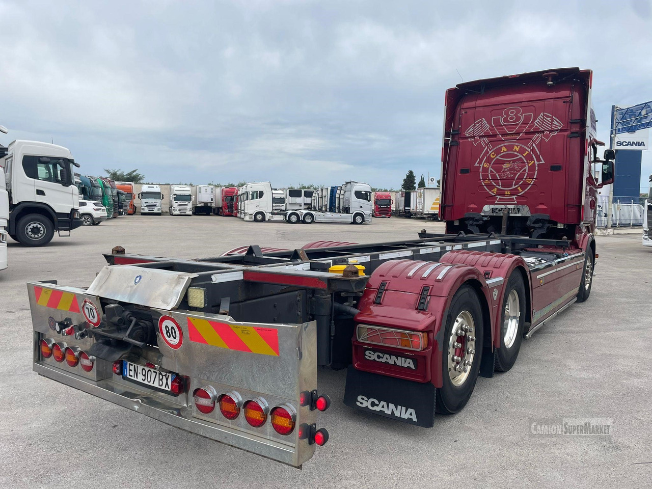 SCANIA R560 - Portacontenedore/ Intercambiable camión: foto 2 SCANIA R560 - Portacontenedore/ Intercambiable camión: foto 2