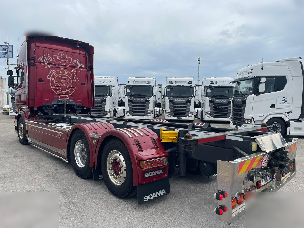 SCANIA R560 - Portacontenedore/ Intercambiable camión: foto 4 SCANIA R560 - Portacontenedore/ Intercambiable camión: foto 4