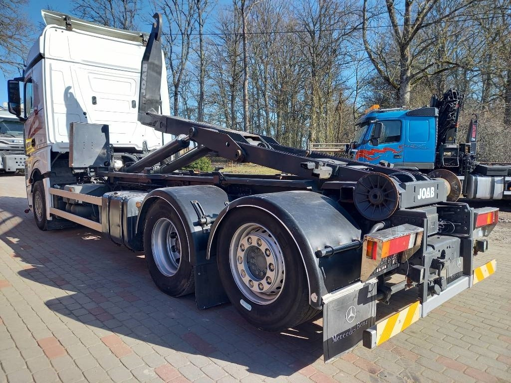 Multibasculante camión Mercedes-Benz Actros, 6X2, JOAB HOOK LIFT: foto 17