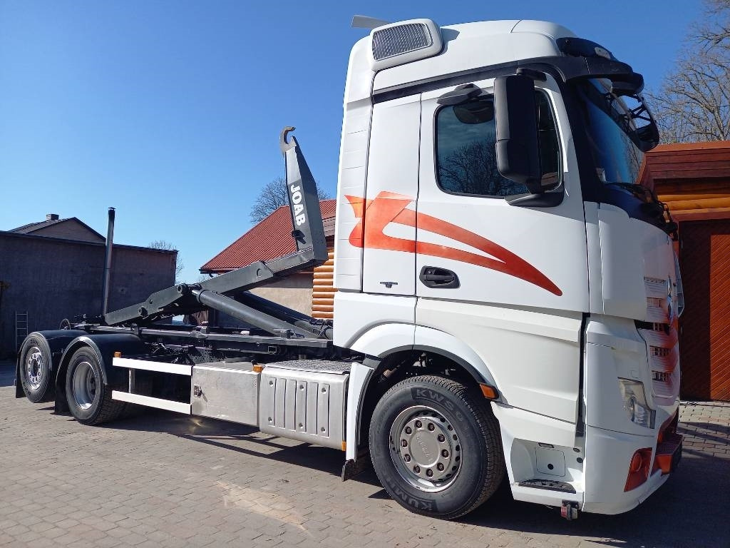 Multibasculante camión Mercedes-Benz Actros, 6X2, JOAB HOOK LIFT: foto 11