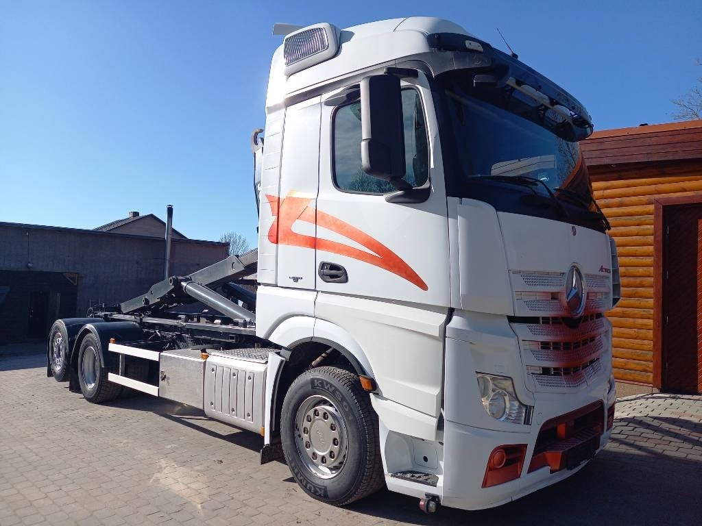 Multibasculante camión Mercedes-Benz Actros, 6X2, JOAB HOOK LIFT: foto 12