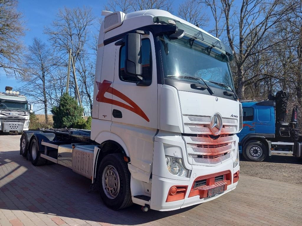 Multibasculante camión Mercedes-Benz Actros, 6X2, JOAB HOOK LIFT: foto 7