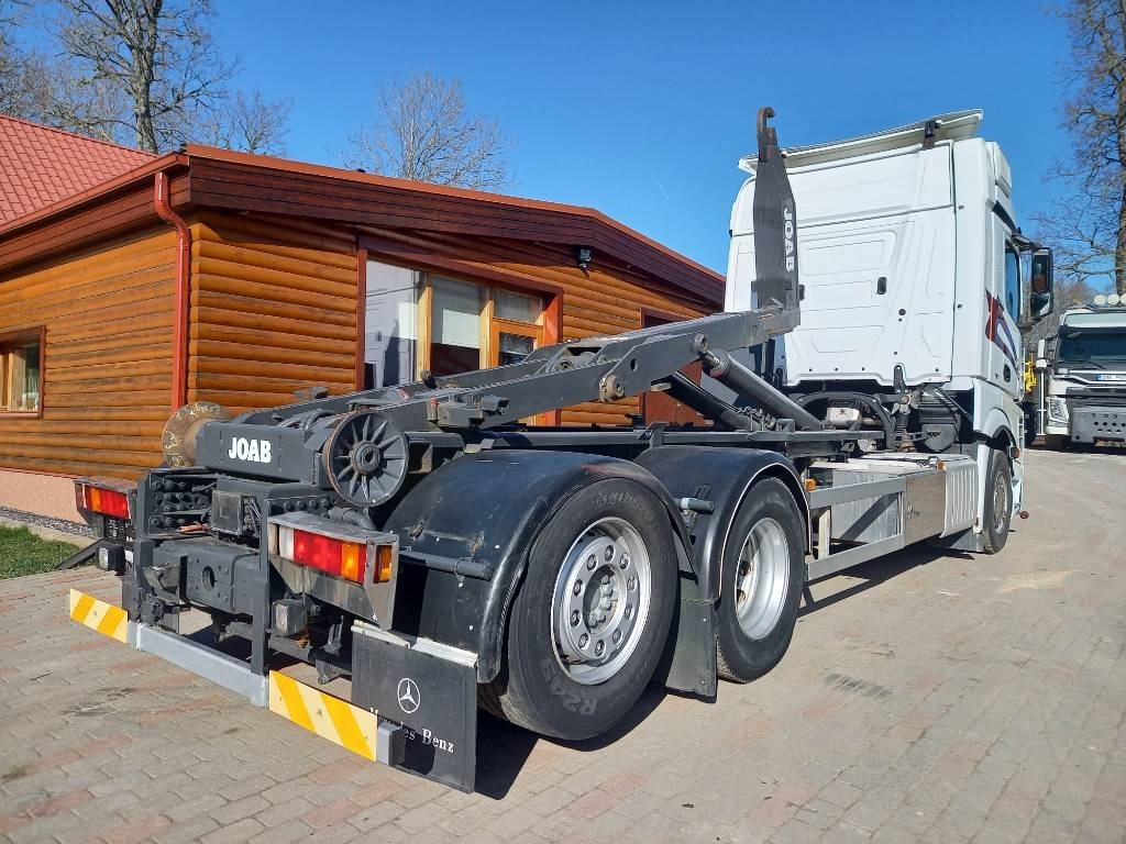 Multibasculante camión Mercedes-Benz Actros, 6X2, JOAB HOOK LIFT: foto 15