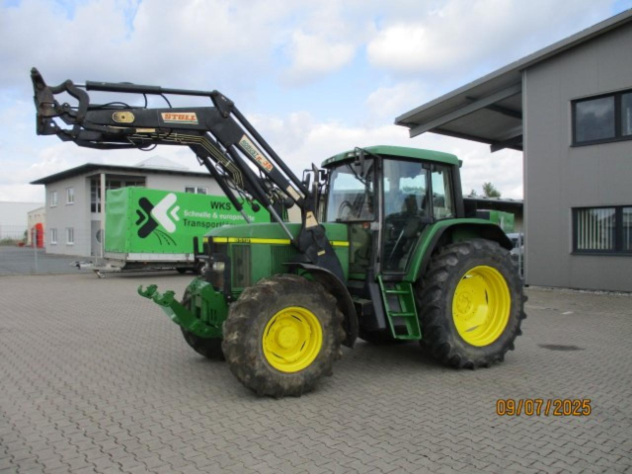 John Deere 6610 TLS - Tractor: foto 1 John Deere 6610 TLS - Tractor: foto 1