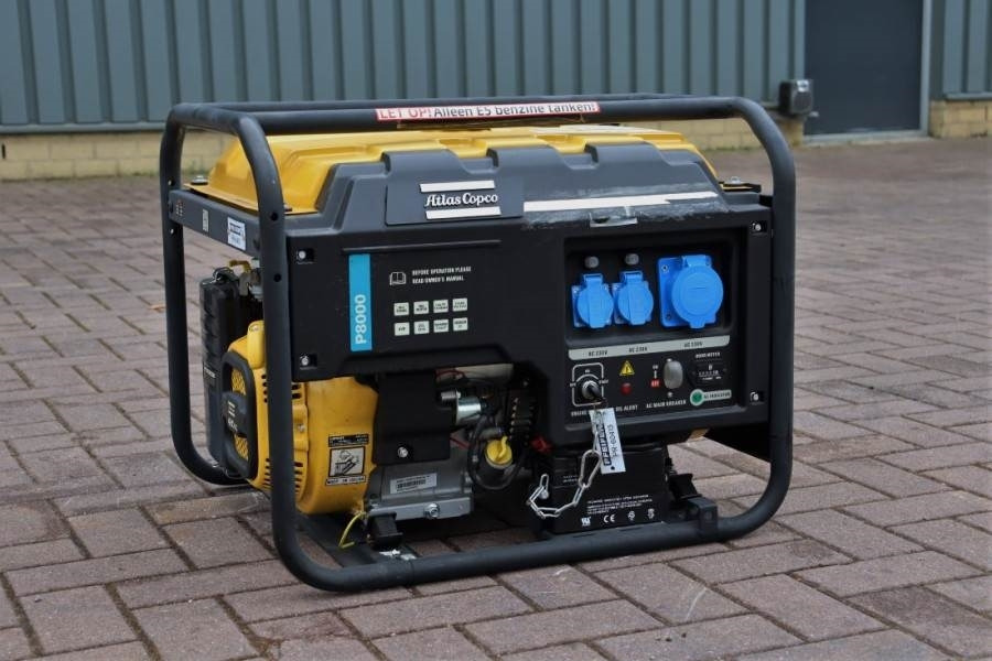 Atlas Copco P8000 Valid inspection, *Guarantee! Gasoline, 6.5 - Generador industriale: foto 1 Atlas Copco P8000 Valid inspection, *Guarantee! Gasoline, 6.5 - Generador industriale: foto 1