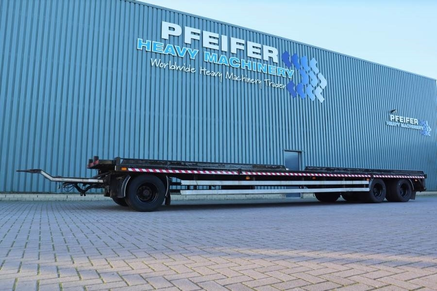 GS Meppel AC-2800L Dutch Registration, 3 Axles, 20t L - Semirremolque plataforma/ Caja abierta: foto 1 GS Meppel AC-2800L Dutch Registration, 3 Axles, 20t L - Semirremolque plataforma/ Caja abierta: foto 1