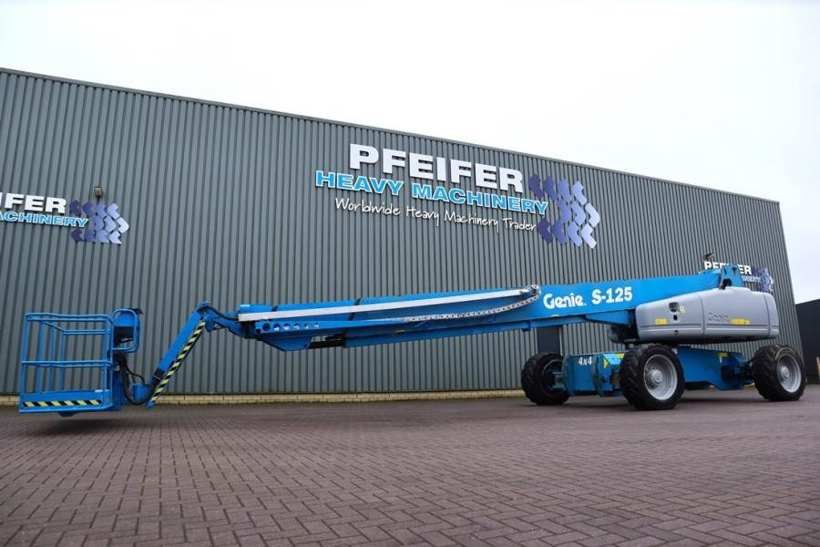 Genie S125 Diesel, 4x4x4 Drive, 40.1m Working Height, 24 - Plataforma telescopica: foto 1 Genie S125 Diesel, 4x4x4 Drive, 40.1m Working Height, 24 - Plataforma telescopica: foto 1