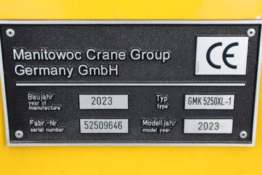 Leasing financiero de Grove GMK5250XL-1 Available Immediately, Dutch Registrat  leasing Grove GMK5250XL-1 Available Immediately, Dutch Registrat: foto 6