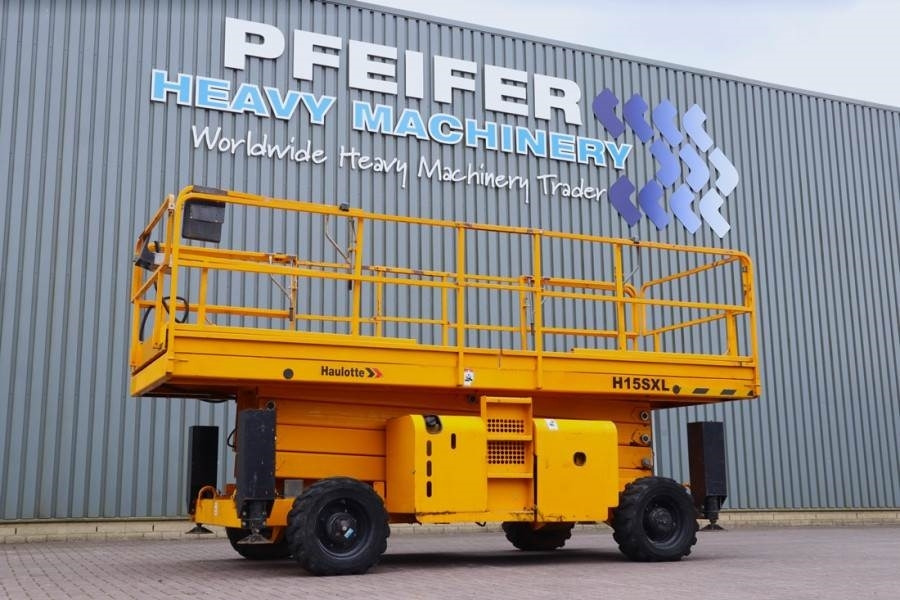 Haulotte H15SXL Diesel, 4x4 Drive, 15m Working Height, 500k - Plataforma de tijeras: foto 1 Haulotte H15SXL Diesel, 4x4 Drive, 15m Working Height, 500k - Plataforma de tijeras: foto 1
