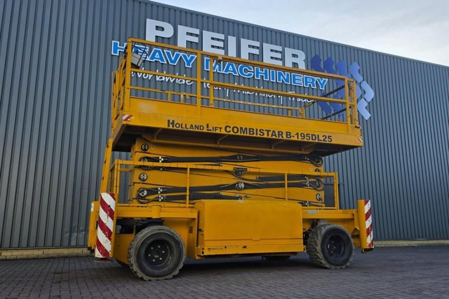 Holland Lift Combistar B-195DL25 4WD/P/N Diesel, 21.5m Working - Plataforma de tijeras: foto 1 Holland Lift Combistar B-195DL25 4WD/P/N Diesel, 21.5m Working - Plataforma de tijeras: foto 1