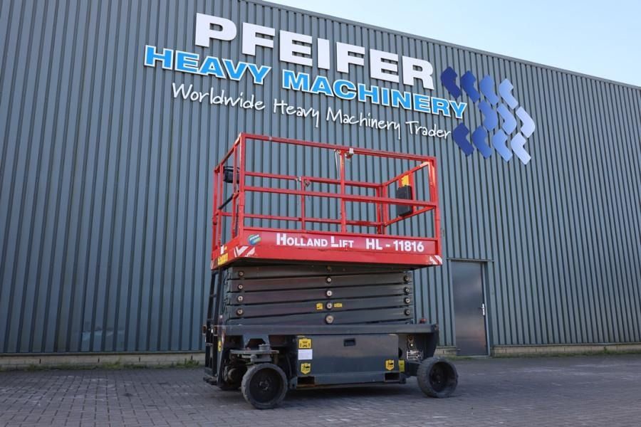 Holland Lift Ecostar HL-11816 Electric, 14m Working Height, 30 - Plataforma de tijeras: foto 1 Holland Lift Ecostar HL-11816 Electric, 14m Working Height, 30 - Plataforma de tijeras: foto 1