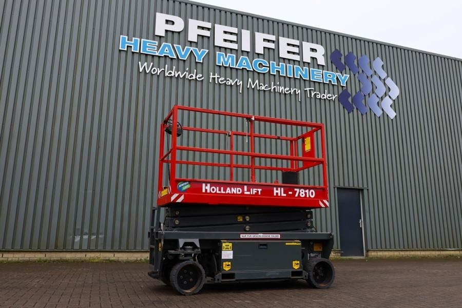 Holland Lift Ecostar HL-7810 Electric, 10m Working Height, 450k - Plataforma de tijeras: foto 1 Holland Lift Ecostar HL-7810 Electric, 10m Working Height, 450k - Plataforma de tijeras: foto 1