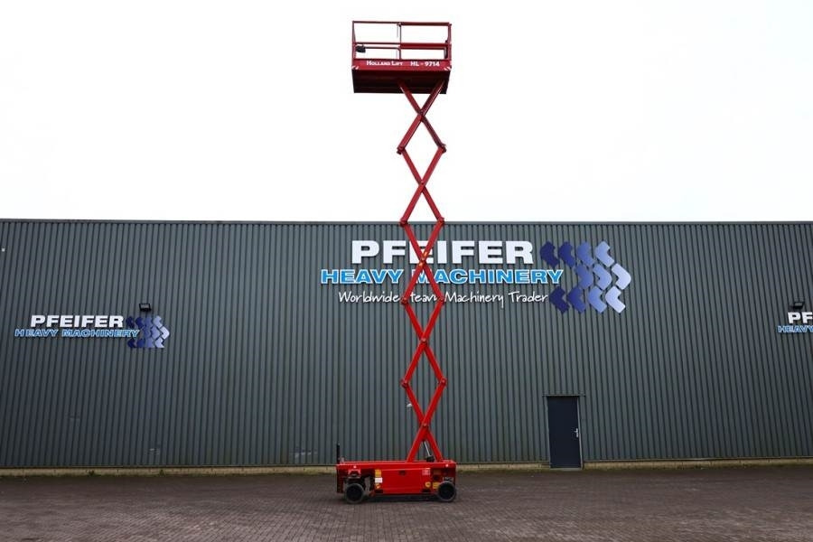 Holland Lift Ecostar HL-9714 Electric, 12m Working Height, 325k - Plataforma de tijeras: foto 3 Holland Lift Ecostar HL-9714 Electric, 12m Working Height, 325k - Plataforma de tijeras: foto 3