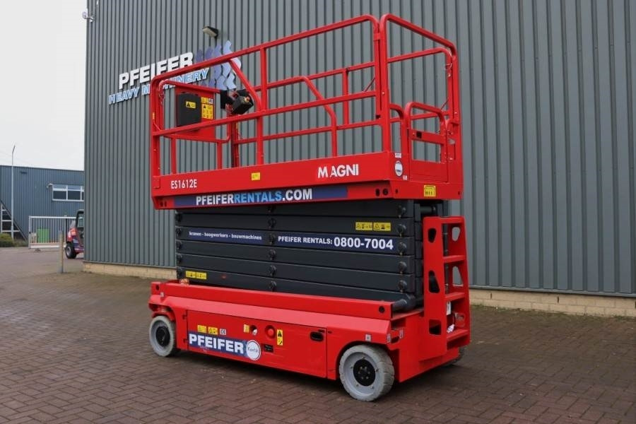Magni ES1612E Available Directly From Stock, Electric, 1 - Plataforma de tijeras: foto 5 Magni ES1612E Available Directly From Stock, Electric, 1 - Plataforma de tijeras: foto 5