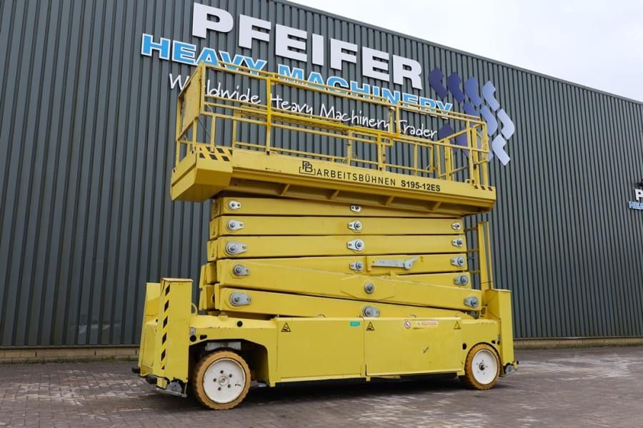 PB LIFT S195-12ES Electric, 19.6m Working Height, 700 - Plataforma de tijeras: foto 1 PB LIFT S195-12ES Electric, 19.6m Working Height, 700 - Plataforma de tijeras: foto 1