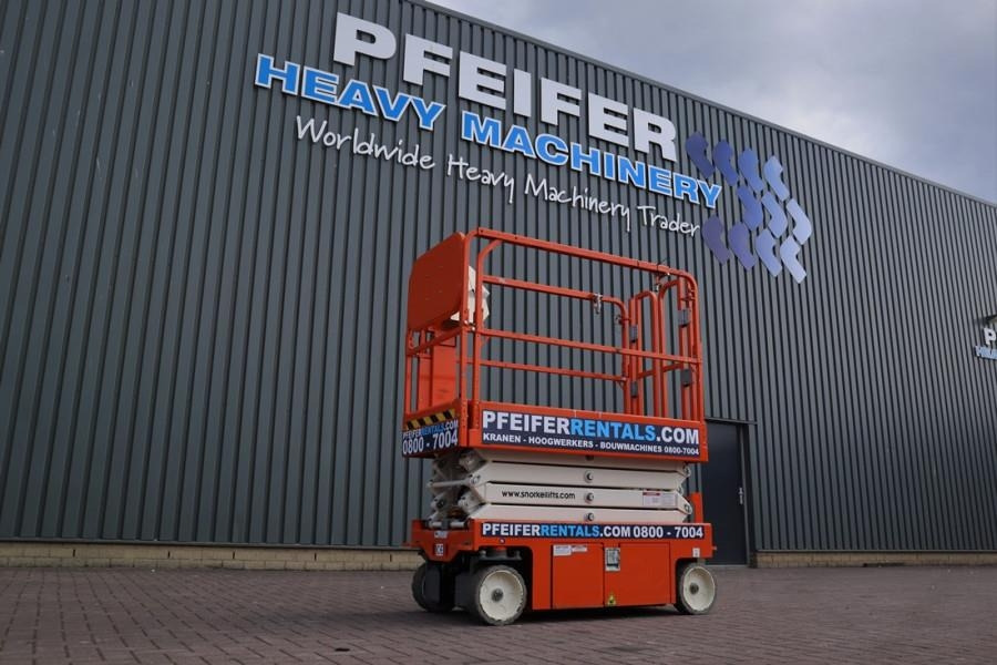 Snorkel S3219E Electric, 8m Working Height, 250kg Capacity - Plataforma de tijeras: foto 1 Snorkel S3219E Electric, 8m Working Height, 250kg Capacity - Plataforma de tijeras: foto 1