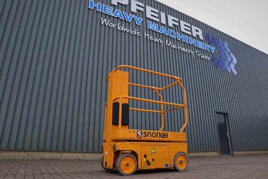 Snorkel TM12 Electric, 5.6m Working Height, 227kg Capacity - Plataforma articulada: foto 1 Snorkel TM12 Electric, 5.6m Working Height, 227kg Capacity - Plataforma articulada: foto 1