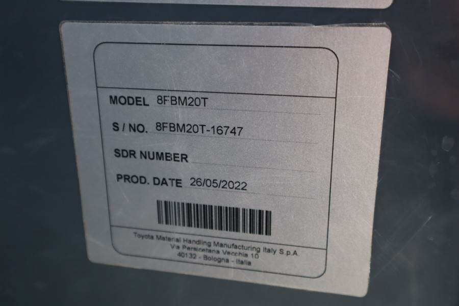 Carretilla elevadora diésel Toyota 8FBM20T Valid inspection, *Guarantee! Electric, 47: foto 14