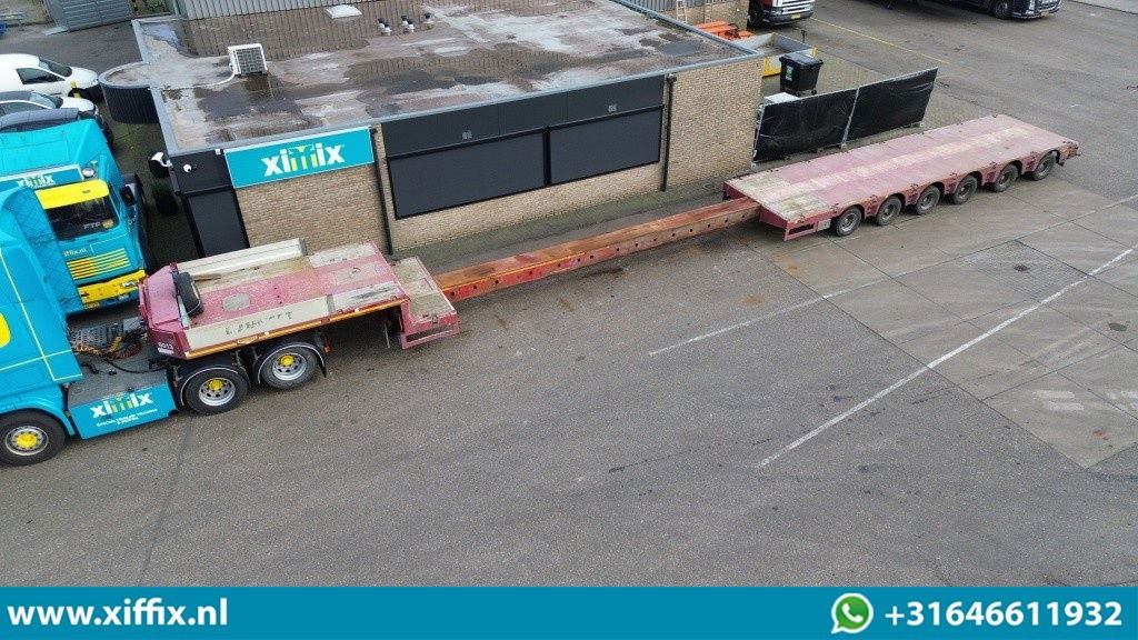 Broshuis 6-ass. Uitschuifbare semi dieplader / SL assen / 5x gestuurd - Góndola rebajadas semirremolque: foto 1 Broshuis 6-ass. Uitschuifbare semi dieplader / SL assen / 5x gestuurd - Góndola rebajadas semirremolque: foto 1