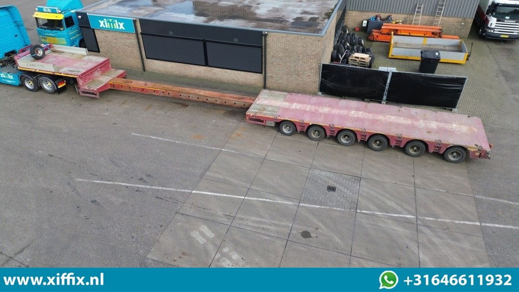 Broshuis 6-ass. Uitschuifbare semi dieplader / SL assen / 5x gestuurd - Góndola rebajadas semirremolque: foto 2 Broshuis 6-ass. Uitschuifbare semi dieplader / SL assen / 5x gestuurd - Góndola rebajadas semirremolque: foto 2