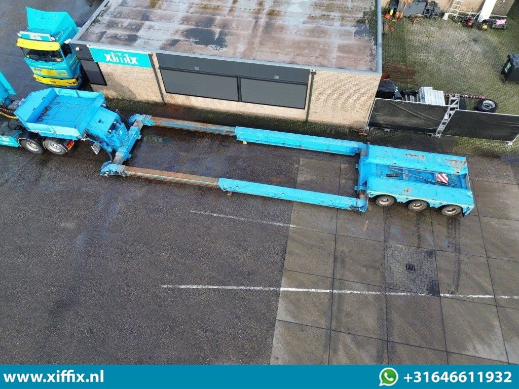 Faymonville 3-ass. Uitschuifbare dieplader met afn. Nek / Hydr. Verbreedbaar / 3x gestuurd - Góndola rebajadas semirremolque: foto 2 Faymonville 3-ass. Uitschuifbare dieplader met afn. Nek / Hydr. Verbreedbaar / 3x gestuurd - Góndola rebajadas semirremolque: foto 2