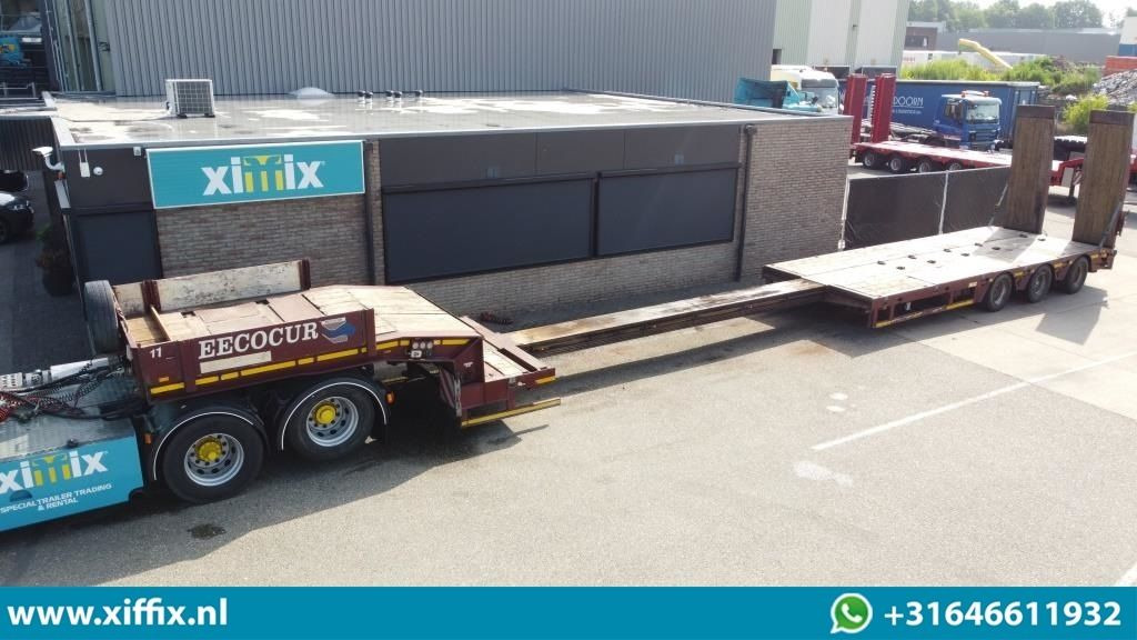 Góndola rebajadas semirremolque Faymonville 3-ass. Uitschuifbare semi dieplader met hydr. Kleppen / 3x gestuurd: foto 1