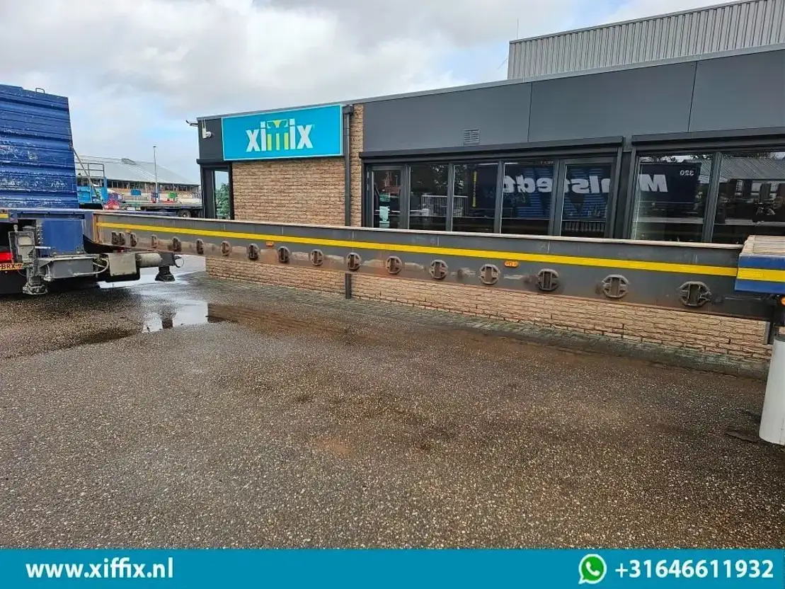 Goldhofer 3-ass. Vlakke uitschuifbare oplegger / 3x gestuurd  - Semirremolque plataforma/ Caja abierta: foto 5 Goldhofer 3-ass. Vlakke uitschuifbare oplegger / 3x gestuurd  - Semirremolque plataforma/ Caja abierta: foto 5