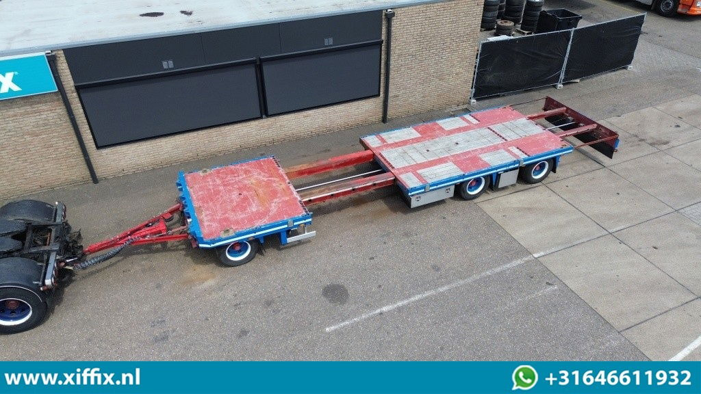 Jumbo 3-ass. Dubbel 2x uitschuifbare aanhangwagen - Remolque plataforma/ Caja abierta: foto 1 Jumbo 3-ass. Dubbel 2x uitschuifbare aanhangwagen - Remolque plataforma/ Caja abierta: foto 1