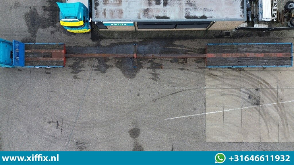 Lako 3-ass. Vlakke dubbel 2x uitschuifbare oplegger / 3x gestuurd - Semirremolque plataforma/ Caja abierta: foto 3 Lako 3-ass. Vlakke dubbel 2x uitschuifbare oplegger / 3x gestuurd - Semirremolque plataforma/ Caja abierta: foto 3