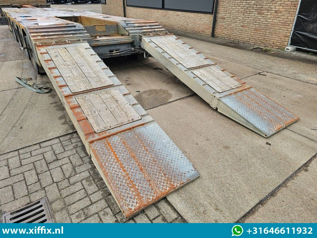 Góndola rebajadas semirremolque Lintrailers 5-ass. Uitschuifbare semi dieplader met hydr. Kleppen / 275 cm. Bree: foto 13