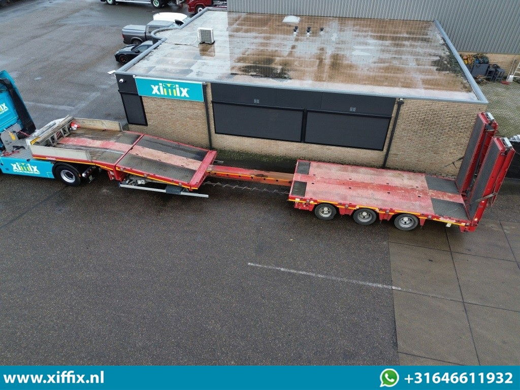 Nooteboom 3-ass. Uitschuifbare semi dieplader met dubbele hydr. Kleppen en Hefbed / Naloop gestuurd - Góndola rebajadas semirremolque: foto 2 Nooteboom 3-ass. Uitschuifbare semi dieplader met dubbele hydr. Kleppen en Hefbed / Naloop gestuurd - Góndola rebajadas semirremolque: foto 2