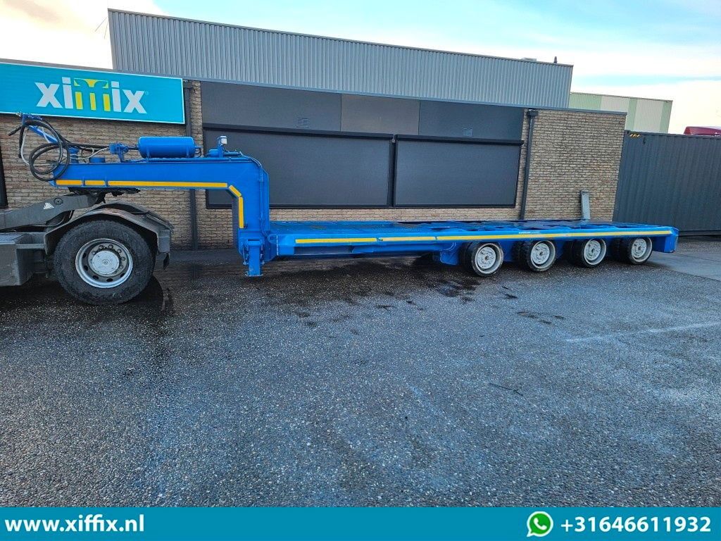 SCHEUERLE 4-ass. Heavy Duty Terminal Trailer / 98 ton - Góndola rebajadas semirremolque: foto 1 SCHEUERLE 4-ass. Heavy Duty Terminal Trailer / 98 ton - Góndola rebajadas semirremolque: foto 1