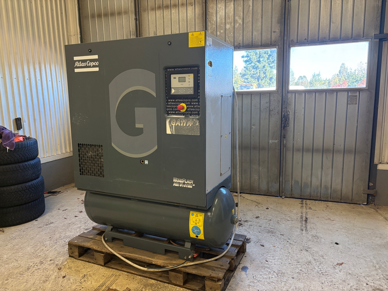 Atlas Copco GA11FF - Compresor de aire: foto 1 Atlas Copco GA11FF - Compresor de aire: foto 1