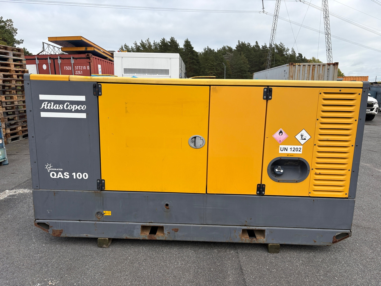 Atlas Copco QAS 100 - Generador industriale: foto 1 Atlas Copco QAS 100 - Generador industriale: foto 1