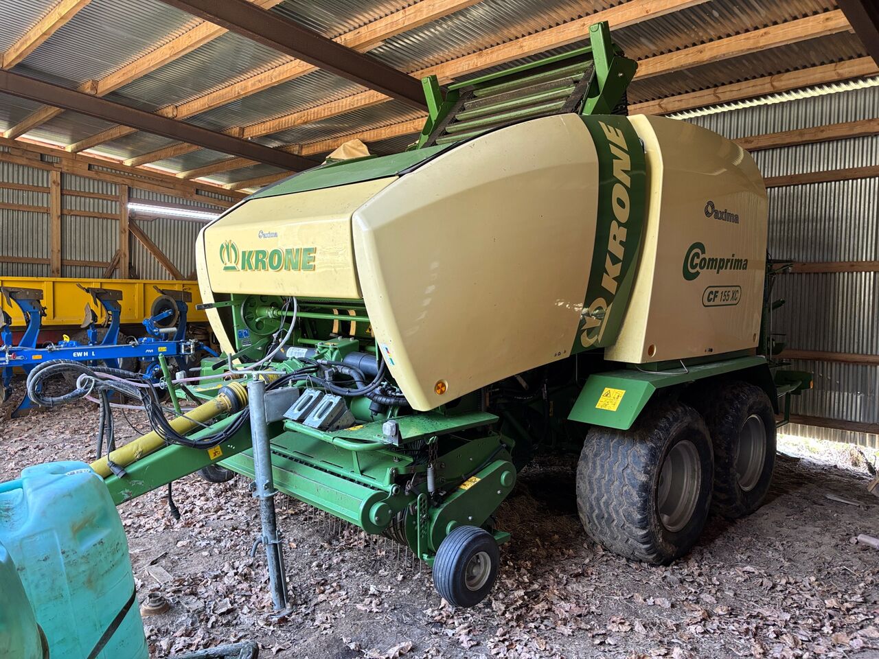 Krone Comprima CF 155 XC - Rotoempacadora: foto 1 Krone Comprima CF 155 XC - Rotoempacadora: foto 1