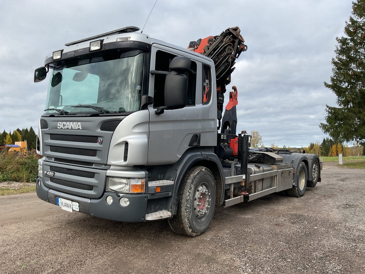 Scania P420 - Camión grúa: foto 1 Scania P420 - Camión grúa: foto 1