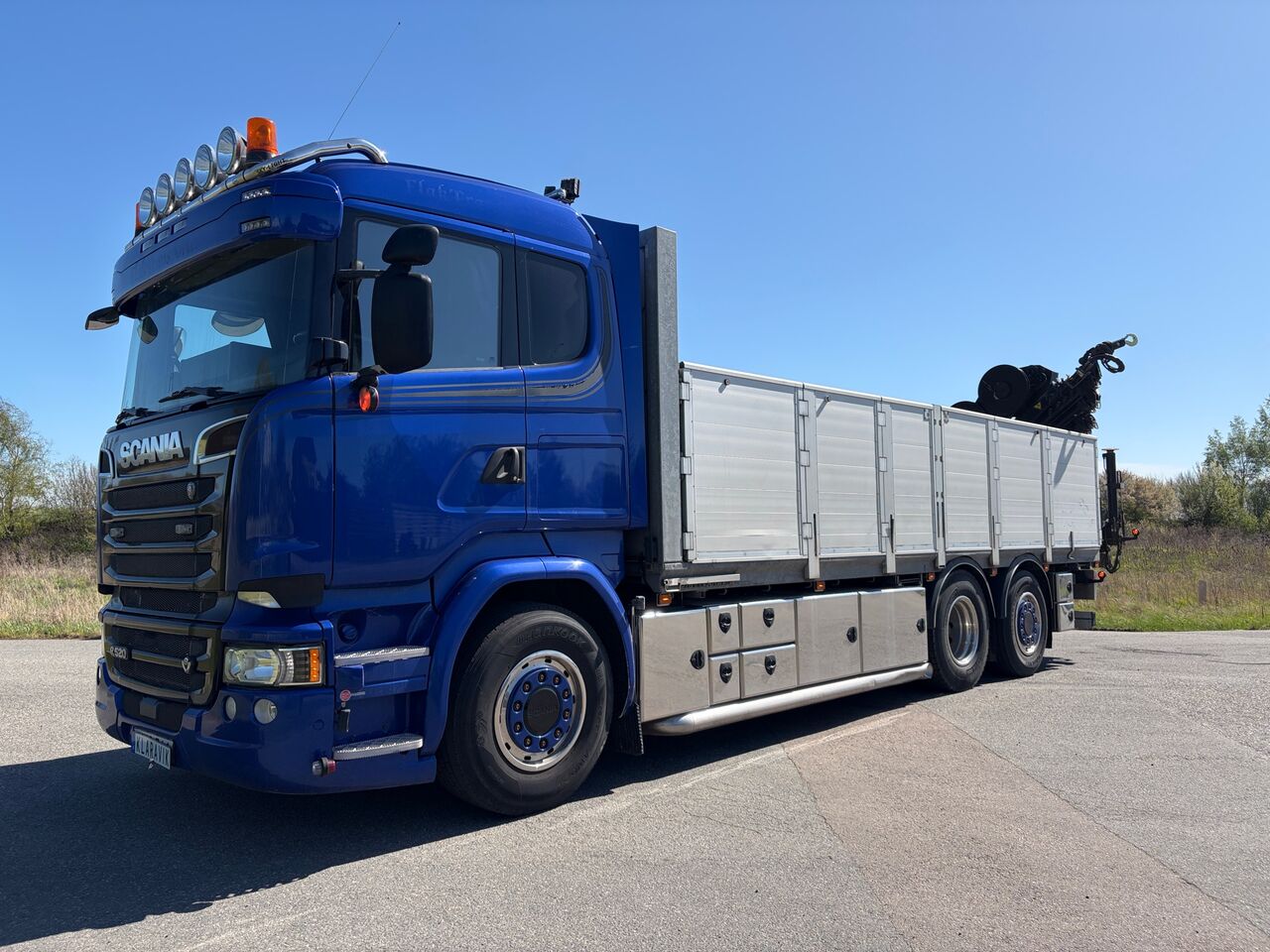 Scania R520, V8 - Camión grúa: foto 1 Scania R520, V8 - Camión grúa: foto 1