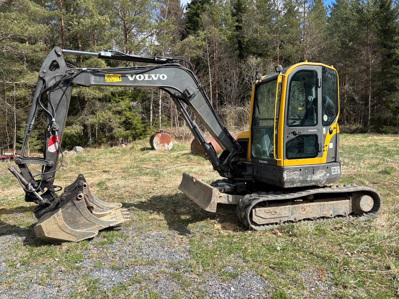 Volvo ECR58 - Excavadora: foto 1 Volvo ECR58 - Excavadora: foto 1