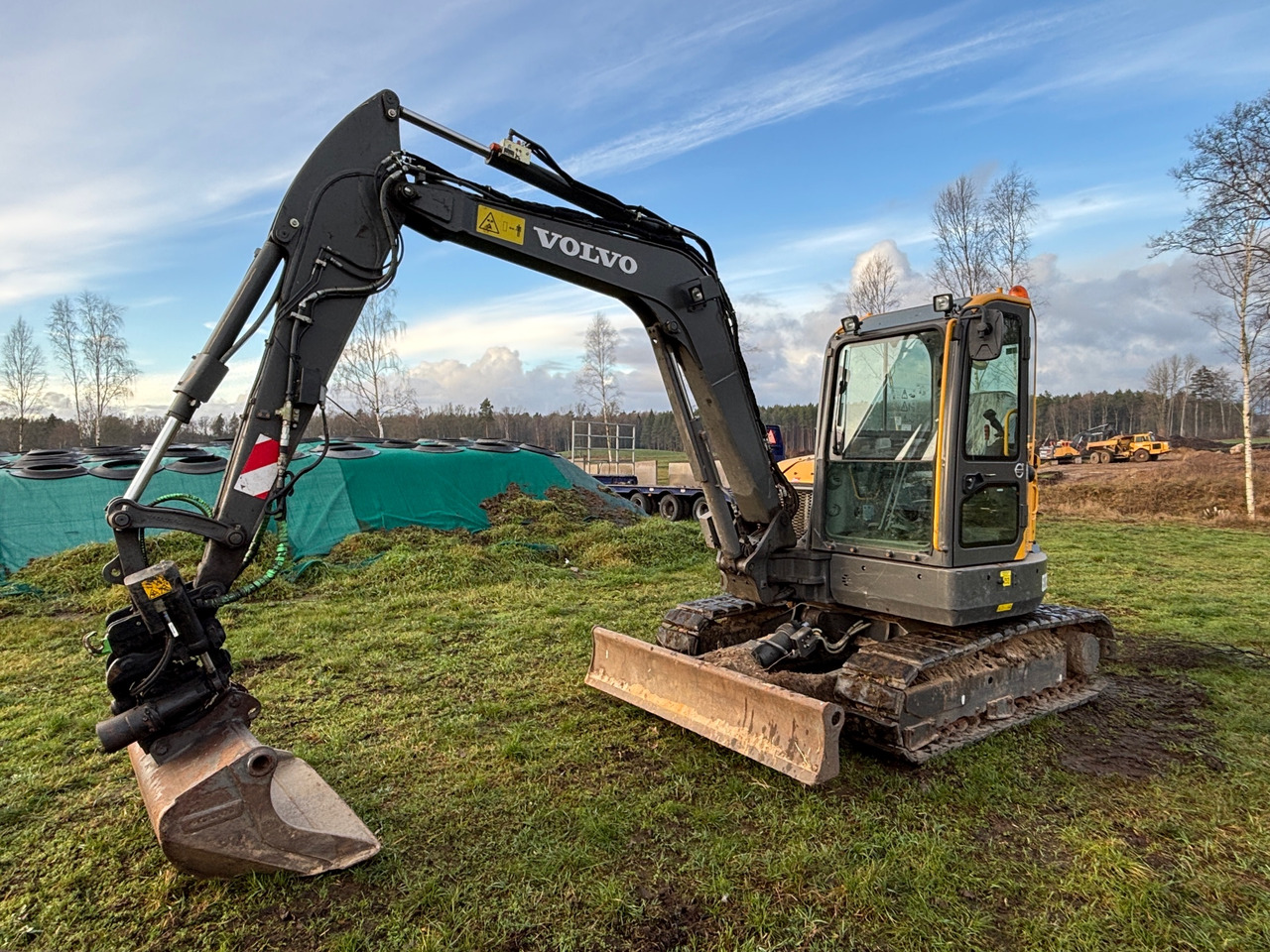 Volvo ECR58D - Excavadora: foto 1 Volvo ECR58D - Excavadora: foto 1