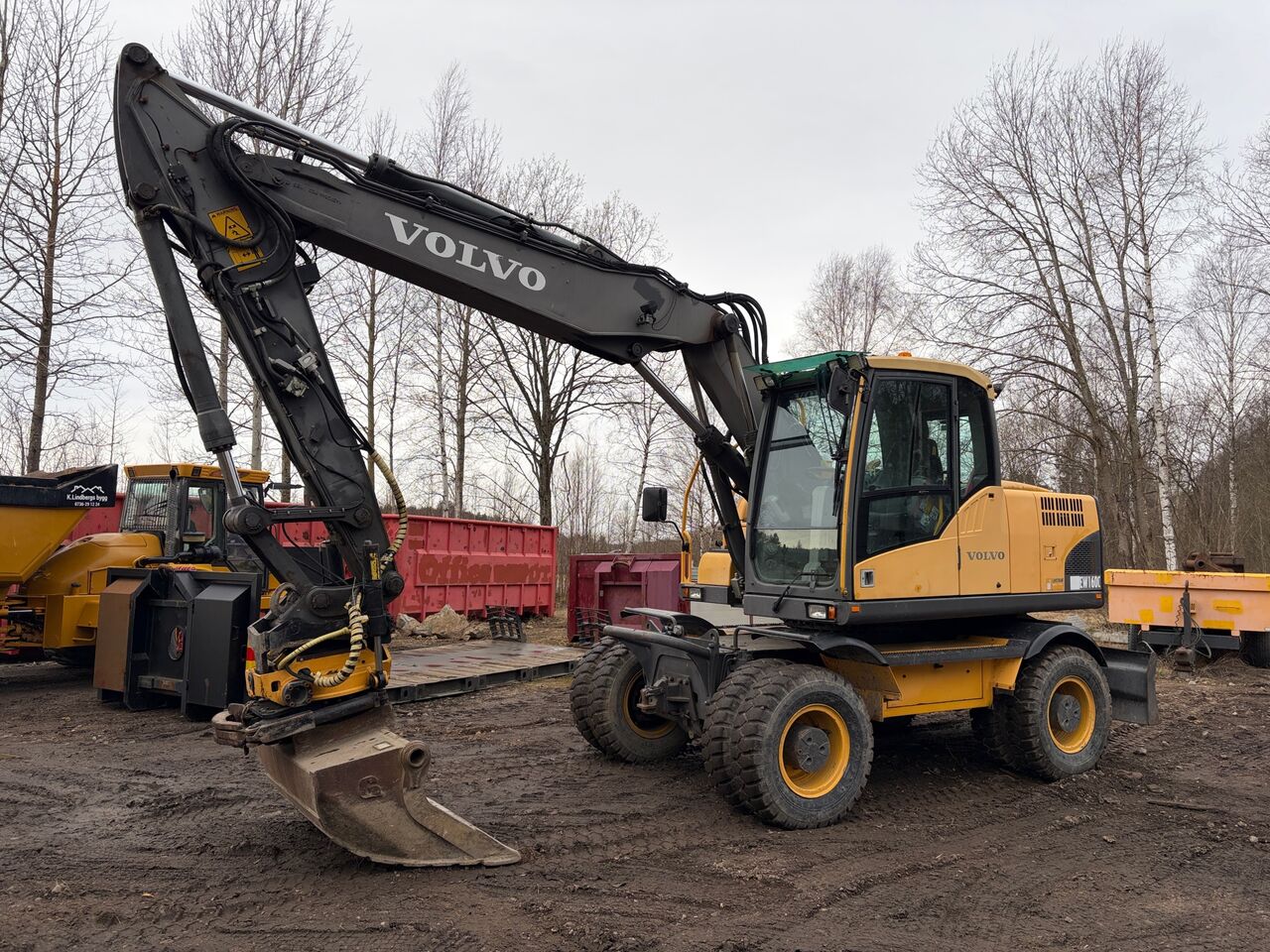 Volvo EW160C - Excavadora: foto 1 Volvo EW160C - Excavadora: foto 1