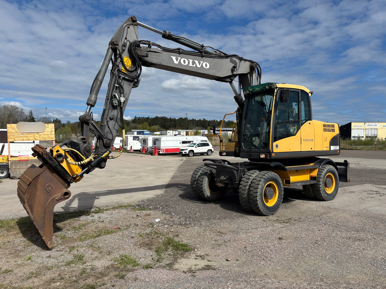 Volvo EW160C - Excavadora: foto 1 Volvo EW160C - Excavadora: foto 1