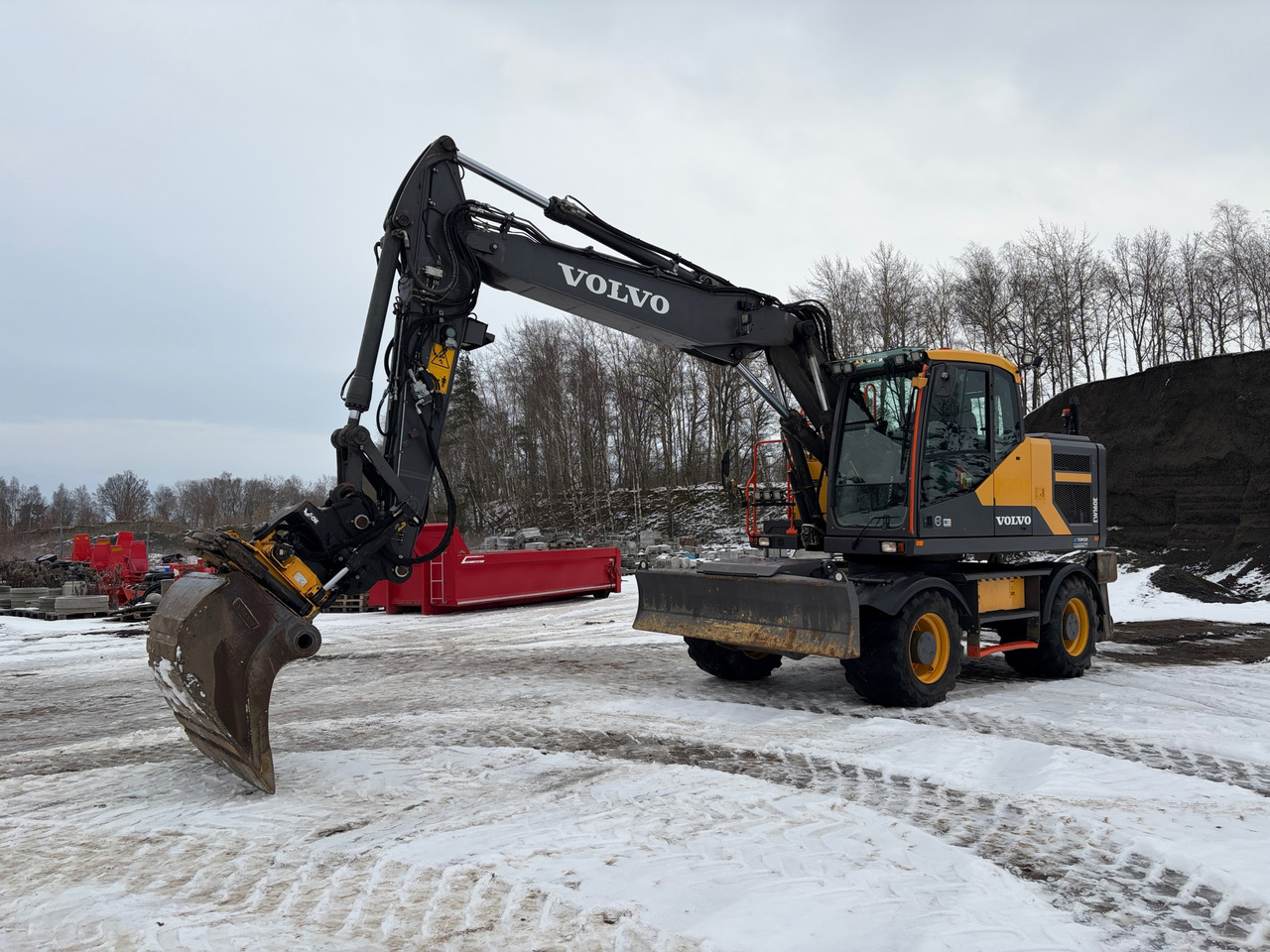 Volvo EW160E - Excavadora: foto 1 Volvo EW160E - Excavadora: foto 1