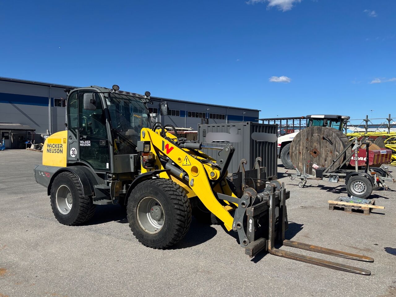 Wacker Neuson WL70 - Cargadora de ruedas: foto 1 Wacker Neuson WL70 - Cargadora de ruedas: foto 1