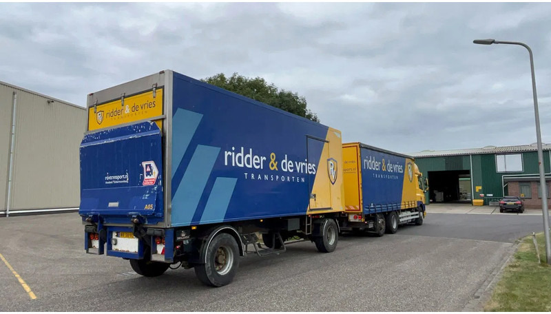 Camión caja cerrada DAF CF 85.410 Schuifzijlen wagen 6x2 Daf CF85: foto 13