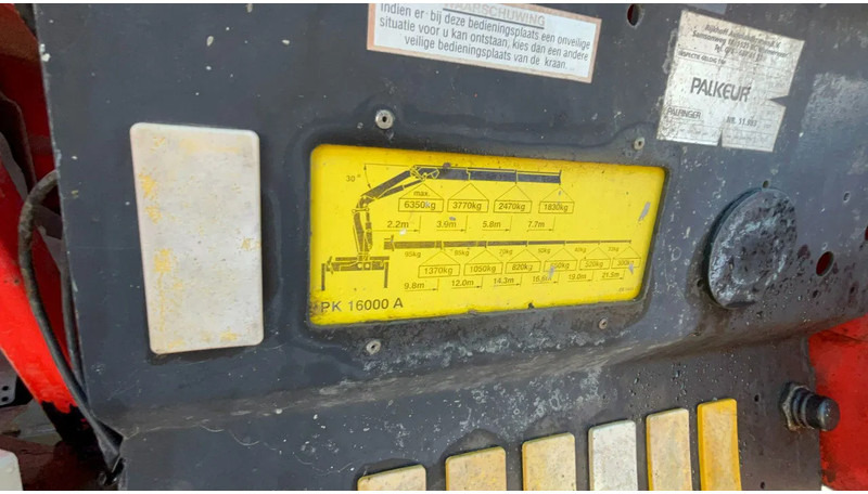 Camión con equipo de cable, Camión grúa Renault Premium 300 HD 300-27 MJ ZD Palfinger PK16000 A: foto 19