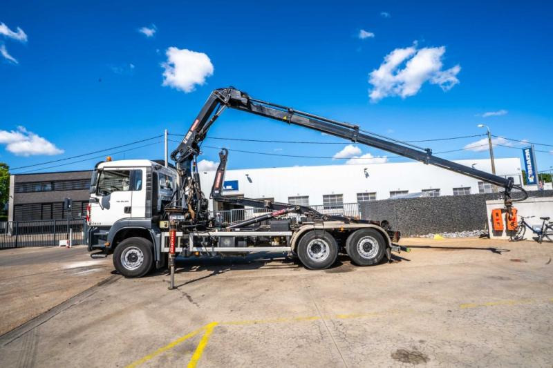 Multibasculante camión, Camión grúa MAN TGA 26.320 BL -6X2-4+HIAB 122 E3 HIDUO: foto 6