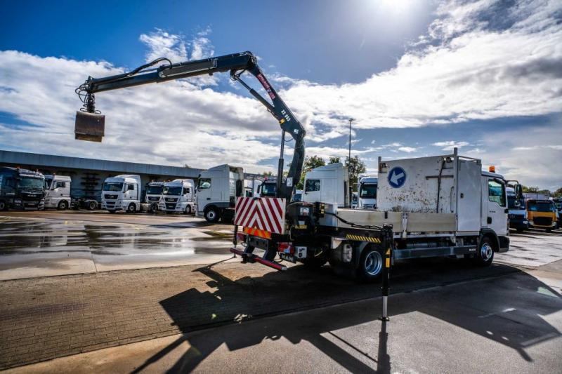 MAN TGL 12.190 BL + HIAB 055 D-1 HIDUO - Camión caja abierta, Camión grúa: foto 4 MAN TGL 12.190 BL + HIAB 055 D-1 HIDUO - Camión caja abierta, Camión grúa: foto 4