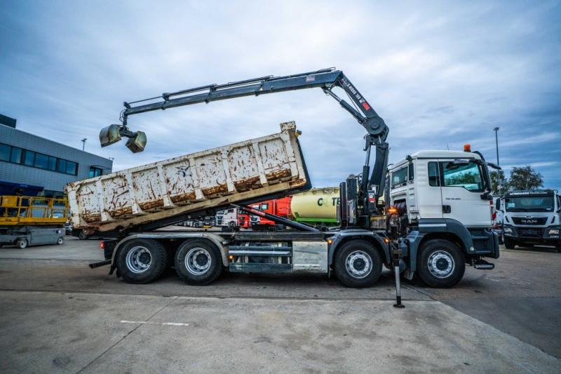 MAN TGS 32.420 BL + HIAB X-HIDUO 188/3x - Multibasculante camión, Camión grúa: foto 3 MAN TGS 32.420 BL + HIAB X-HIDUO 188/3x - Multibasculante camión, Camión grúa: foto 3