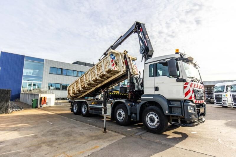 MAN TGS 35.420 BL + HIAB X-HIDUO 188 E-3 - Multibasculante camión: foto 2 MAN TGS 35.420 BL + HIAB X-HIDUO 188 E-3 - Multibasculante camión: foto 2